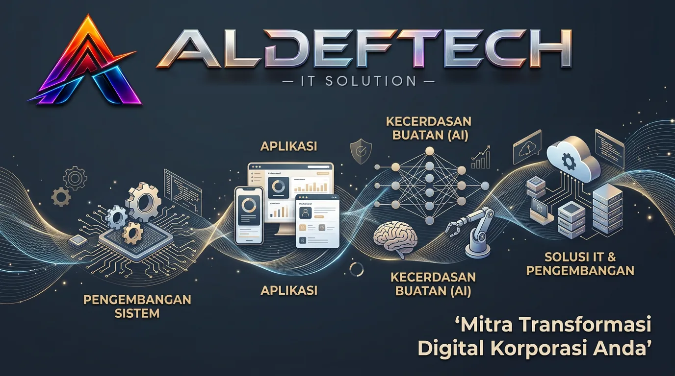 Aldef Tech — pengembangan sistem, aplikasi, kecerdasan buatan, dan solusi IT